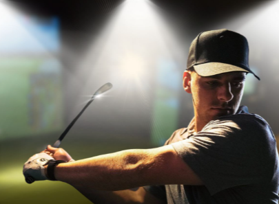 Experience Realistic Golf Practice Indoors