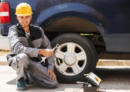 Fast & Reliable Puncture Repair with KMT Services