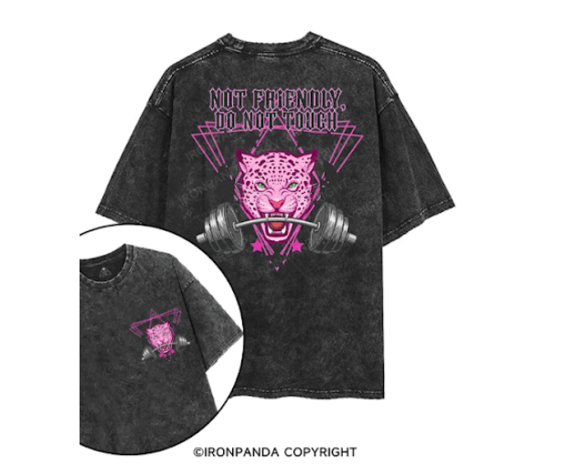 Women Printed Gym Shirts That Elevate Workout Confidence – Ironpandafit